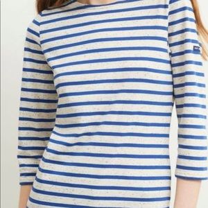 NWT Saint James Galathee shirt with 3/4 sleeves. L